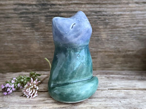 Earth and sky spirit fox kami kitsune sculpture | Shamanism, Shinto Inari shrine