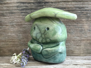Strong nature guardian statue | Shinto shamanism earth spirit kami sculpture