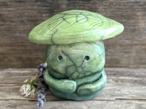 Strong nature guardian statue | Shinto shamanism earth spirit kami sculpture