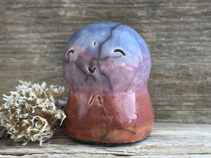 Happy evening Jizo hugs guardian statue | Shinto kamidana shrine friend