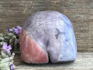 Bisexual pride spirit sculpture | cute LGBTQ+ queer statue, guardian