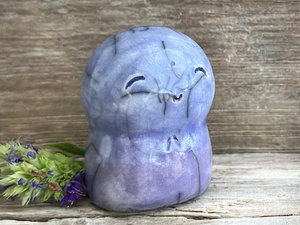 Gentle nighttime Jizo guardian statue | Shinto kamidana shrine friend