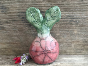 Happy radish spirit nature guardian statue | Shinto sculpture, shamanism totem
