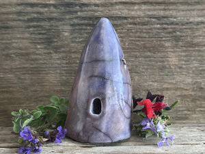 Little winter cave, ceramic spirit house, fairie cottage | Shinto, shamanism, magical