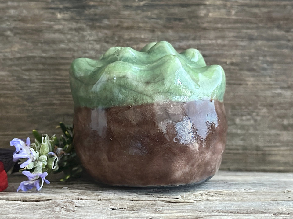 Chestnut nature spirit sculpture | Shinto, shamanism totem, autumn, fall