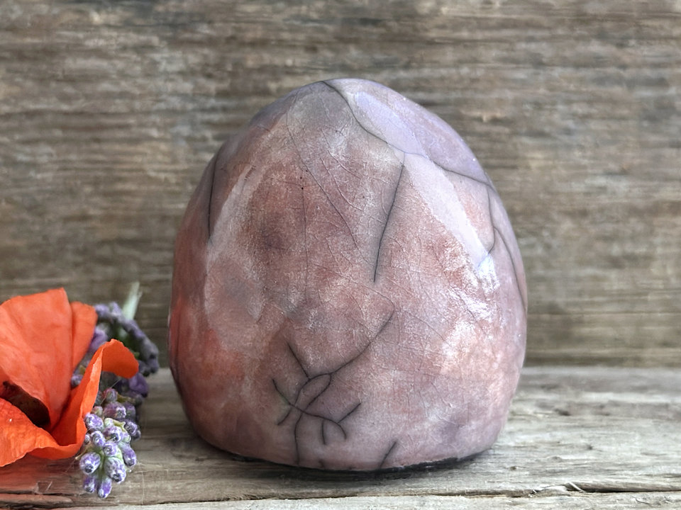 Happy woodland kami nature spirit raku sculpture | shamanism totem, Shinto kamidana shrine