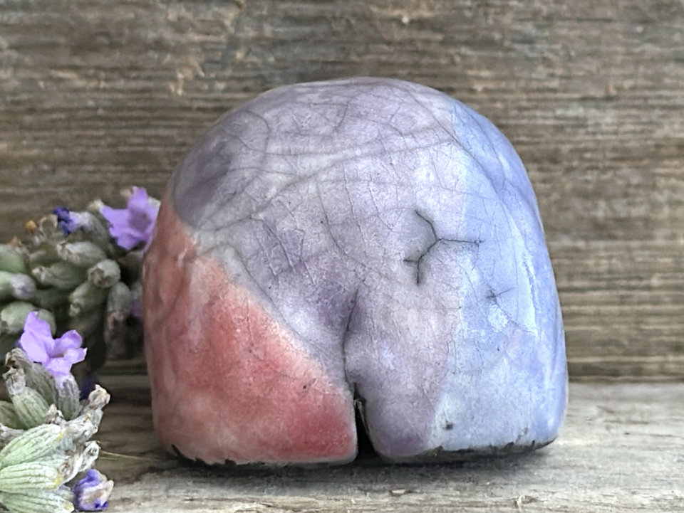 Bisexual pride spirit sculpture | cute LGBTQ+ queer statue, guardian