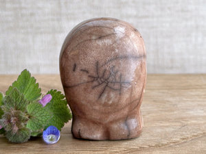 RESERVED: Owl heart guardian nature spirit kami | Shinto kamidana, shamanism raku sculpture