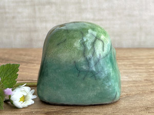 Kodama nature & tree spirit kami sculpture | Shinto guardian, shamanism totem statue