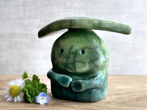 Nature guardian statue | Shinto shamanism earth spirit kami sculpture