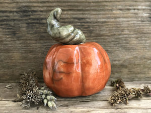 Pumpkin spirit autumn sculpture | Halloween, Samhain, jack o'lantern decoration