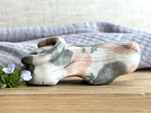 Gentle calico cat kami sculpture | nature spirit guardian figure, Shinto, shamanism