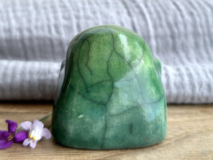 Kodama nature & tree spirit kami sculpture | Shinto guardian, shamanism totem statue