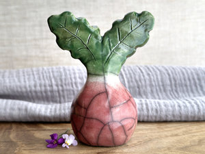 Happy radish spirit nature guardian statue (larger) | Shinto sculpture, shamanism totem