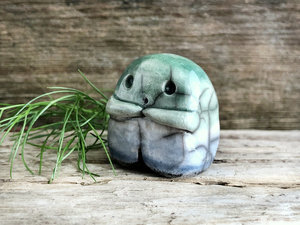 Gay pride spirit sculpture | cute LGBTQ+ queer statue, guardian