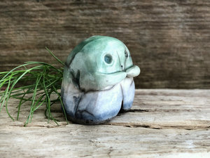 Gay pride spirit sculpture | cute LGBTQ+ queer statue, guardian