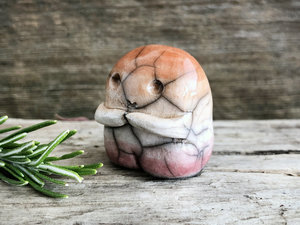 Lesbian pride spirit sculpture | cute LGBTQ+ queer statue, guardian
