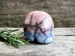 Bisexual pride spirit sculpture | cute LGBTQ+ queer statue, guardian