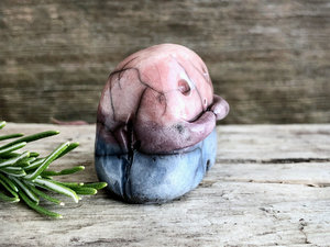 Bisexual pride spirit sculpture | cute LGBTQ+ queer statue, guardian