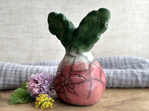 Rustic radish spirit nature guardian statue | Shinto sculpture, shamanism totem