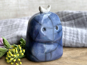 Midnight moon nature spirit kodama guardian sculpture | Shinto, shamanism