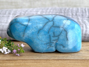 Bear of recovery and acceptance nature spirit statue | Shinto shamanism sculpture