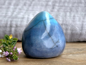 Happy raindrop water spirit elemental sculpture | Shinto shrine, shamanism folk art statue