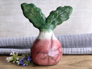Happy radish spirit nature guardian statue | Shinto sculpture, shamanism totem