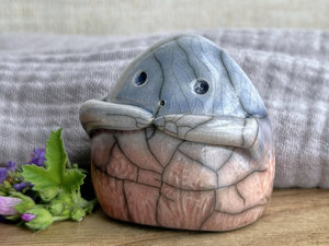 Dusk elemental spirit guardian sculpture | Shinto, shamanism statue