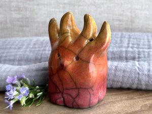 Creature of autumn fire (friend) | Shinto sculpture, shamanism totem