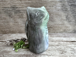 Earth spirit fox kami kitsune sculpture | Shamanism, Shinto Inari shrine