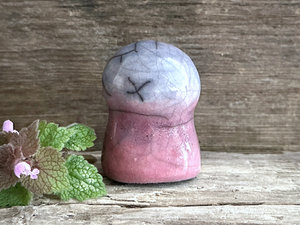 Gentle Jizo hugs guardian statue | Shinto kamidana shrine friend