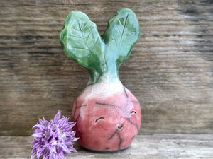 Happy radish spirit nature guardian statue no1 | Shinto sculpture, shamanism totem