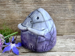 Gentle night elemental plant spirit folk art guardian sculpture | Shinto, shamanism statue