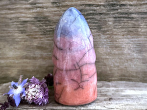 Evening spirit kami, nature elemental guardian sculpture | Shinto, shamanism totem statue