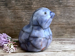 RESERVED: Bird of comfort nature spirit guardian sculpture | Shinto shrine, shamanism totem