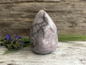 Quiet earth elemental gnome spirit raku sculpture | Shinto Shamanism pagan statue for altar, shrine | rewilding, guardian, protection