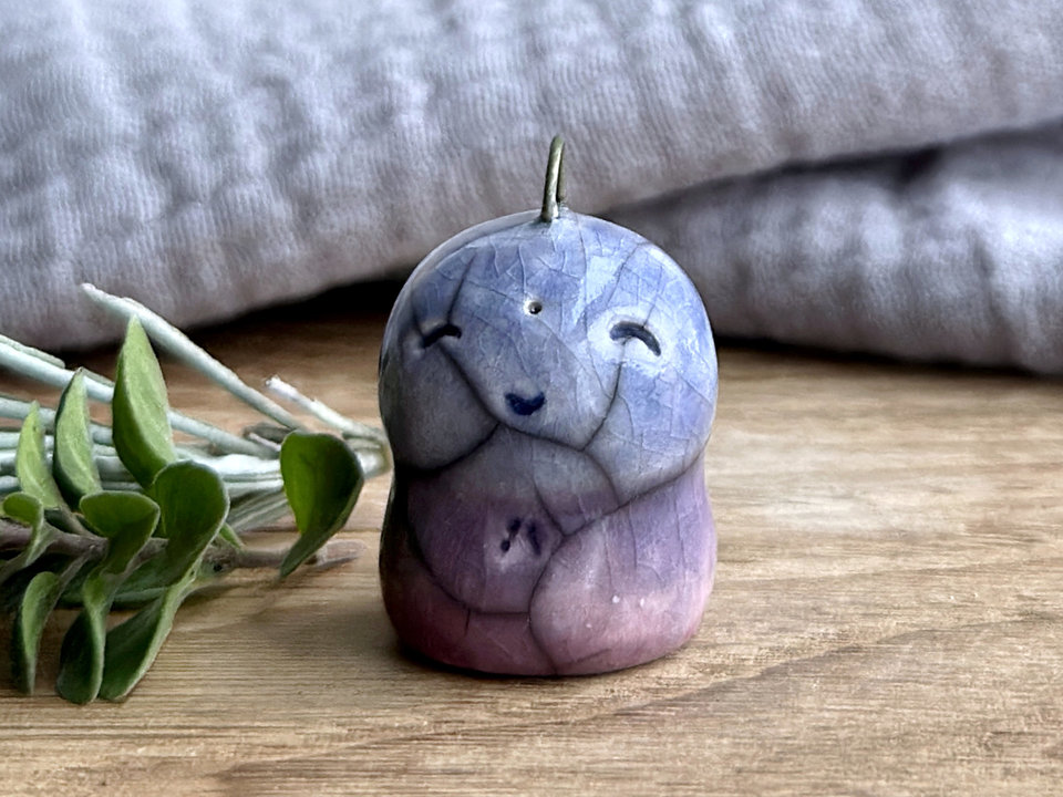 Gentle, happy peace Jizo guardian statue | Shinto kamidana shrine friend