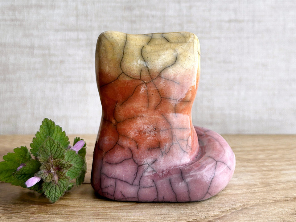 Sunrise kitsune fox kami nature spirit | Shinto sculpture, shamanism totem