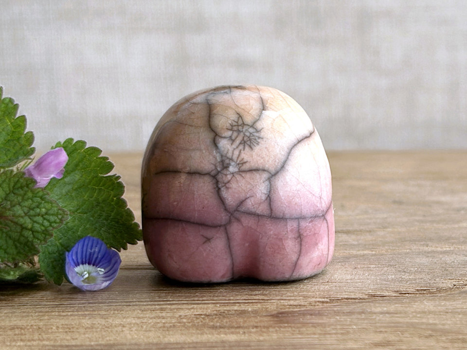 Tiny sunrise nature spirit friend | Shinto talisman sculpture, shamanism guardian statue