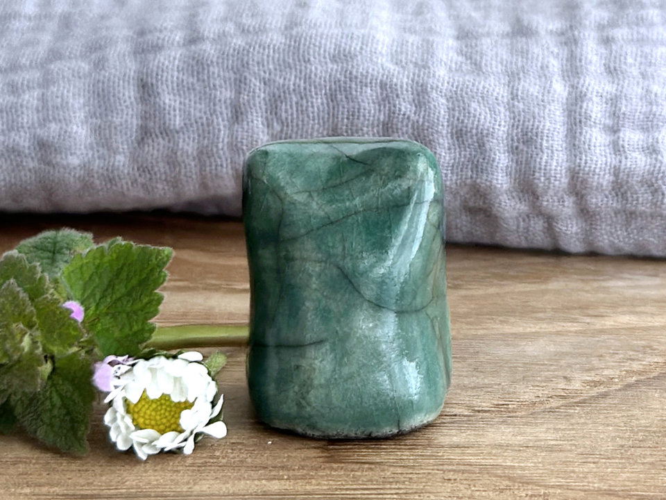 Pocket fox forest kitsune statue | Shinto Inari kamidana, shamanism sculpture