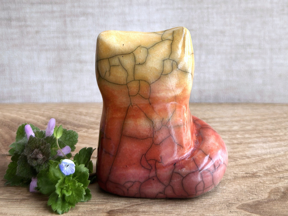 Sunfire kitsune fox kami nature spirit | Shinto sculpture, shamanism totem