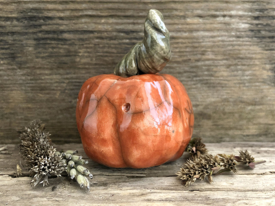 Pumpkin spirit autumn sculpture | Halloween, Samhain, jack o'lantern decoration