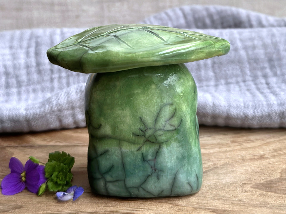 Nature guardian statue | Shinto shamanism earth spirit kami sculpture