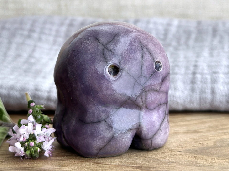 Quiet kodama of dusk nature spirit sculpture | shamanism totem, Shinto guardian