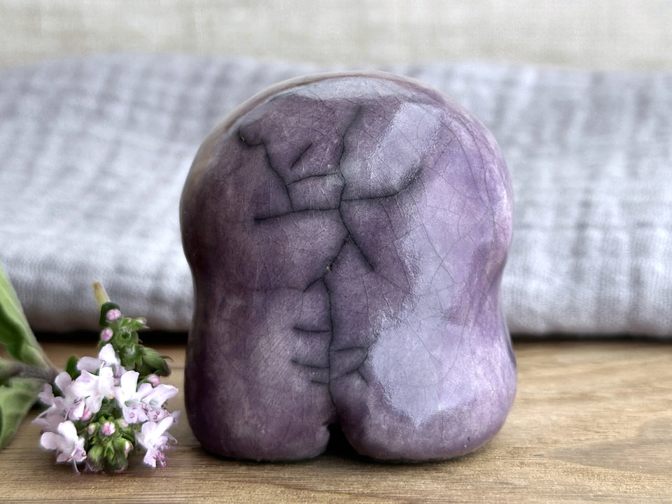 Quiet kodama of dusk nature spirit sculpture | shamanism totem, Shinto guardian