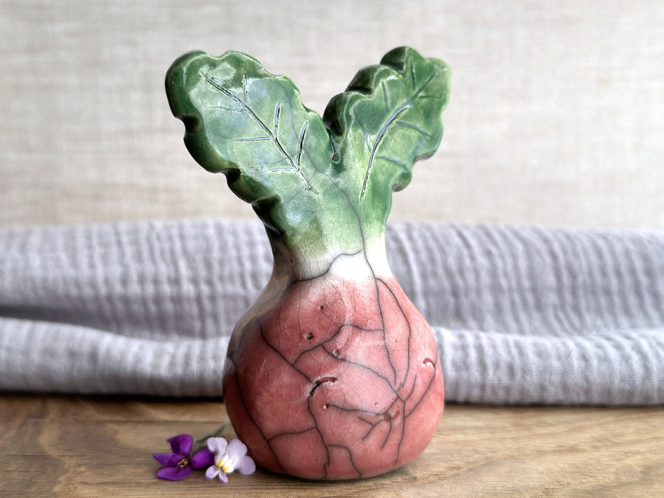 Happy radish spirit nature guardian statue (larger) | Shinto sculpture, shamanism totem