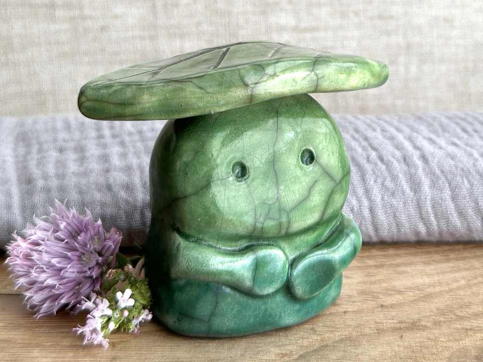 Nature guardian statue | Shinto shamanism earth spirit kami sculpture