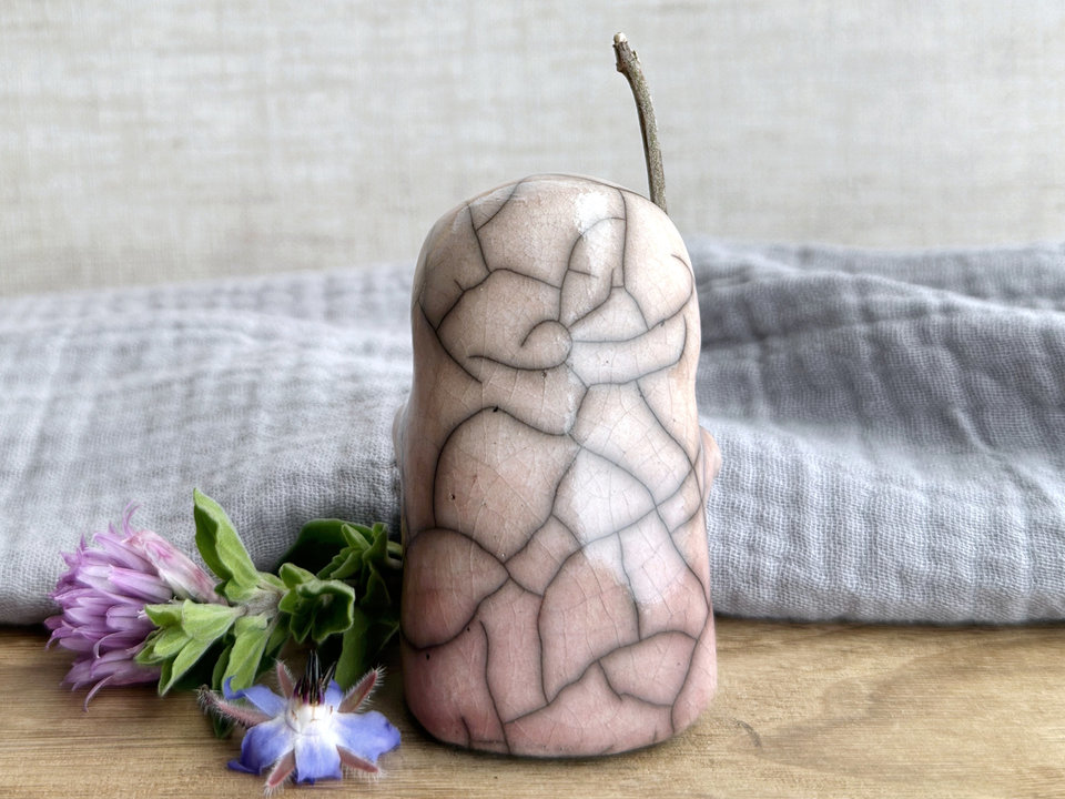 Warrior spirit earth guardian raku sculpture | Shinto shrine statue, shamanism statue