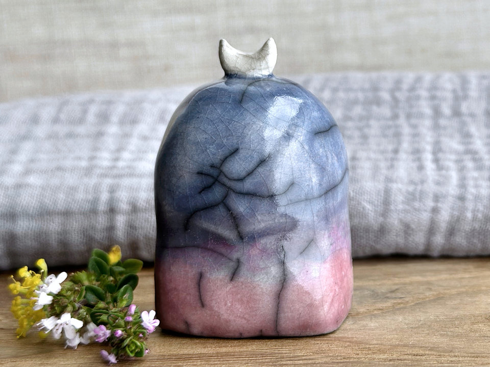Dawn moon nature spirit kodama guardian sculpture | Shinto, shamanism